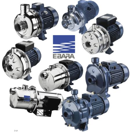 pompe centrifuge horizontale prix EBARA Maroc circulation surpression eau irrigation arrosage casablanca