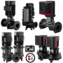 Pompe de circulation centrifuge monocellulaire verticale GRUNDFOS TP-TPE-TPD-TPED circulateur eau chaude chauffage maroc