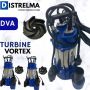 Pompe vide cave monophasée 220V avec flotteur automatique DVA DISTRELMA, relevage eaux usées chargées eaux pluviales prix maroc
