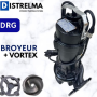 pompe vide cave avec broyeur DRG DISTRELMA relevage gros debit