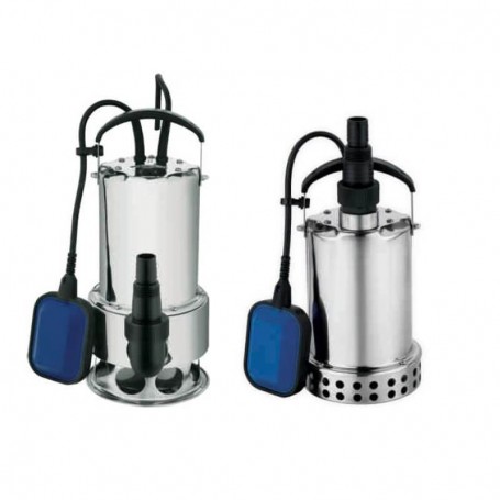 Pompe vide cave inox monophasée 220V avec flotteur fosse septique eaux usees domestiques prix maroc