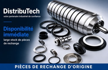 Pièces de rechange d’origine pour pompes industrielles disponibles chez DistribuTech au Maroc avec large stock et disponibilité immédiate