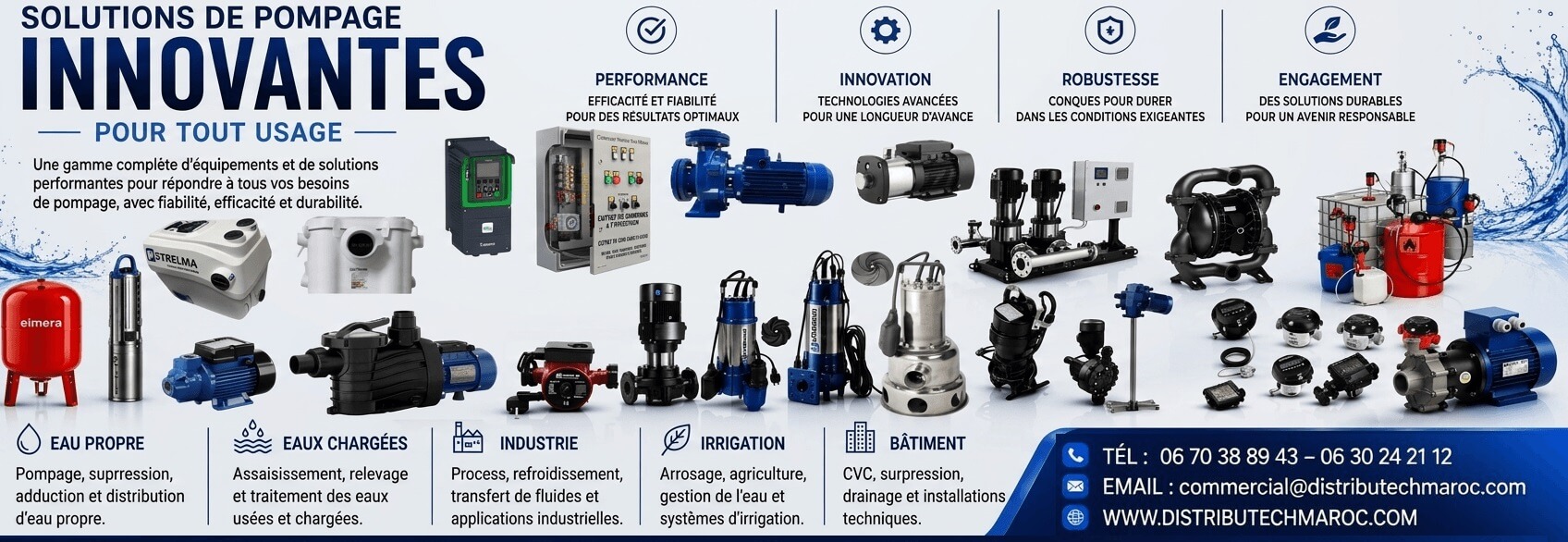 Fournisseur Pompe Maroc